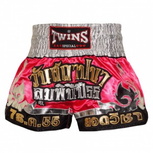 Шорты для тайского бокса Twins Special (T-20 pink)